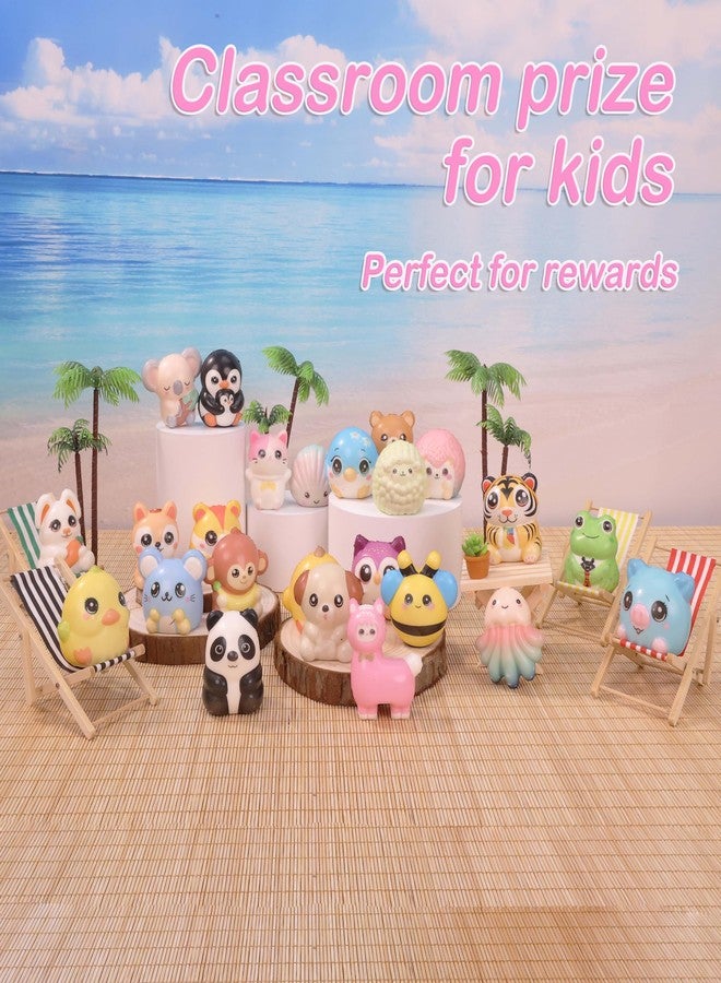 OMyFav 24PCS Party Favors for Kids - Cute Valentines Day Squishies Toys Bulk Valentines Day Gifts for Kids Classroom School Pinata Stuffers Birthday Gifts for Boys & Girls Classroom Prizes Elementary - Image 4